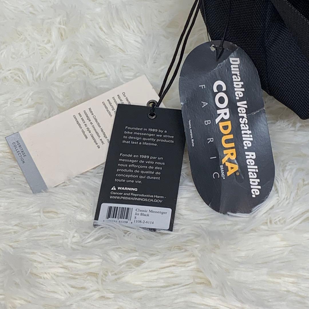 【TIMBUK2】クラシックメッセンジャーS 黒 ブラック 新品未使用 タグ付