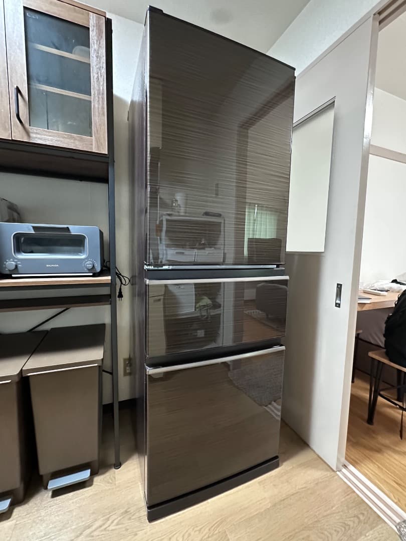 三菱冷蔵庫330L　MR-CX33GL-BR（2022年製）