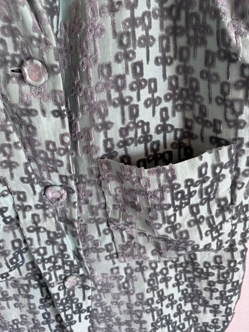 minä perhonen chorus ミントグリーン コート