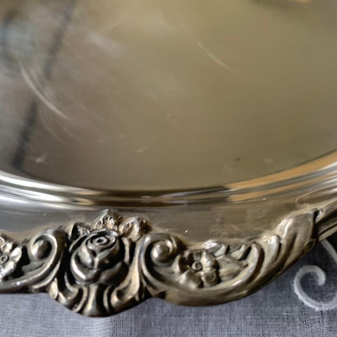 ヴィンテージ　WALLACE ウォレス　シルバープレート　銀のトレイ