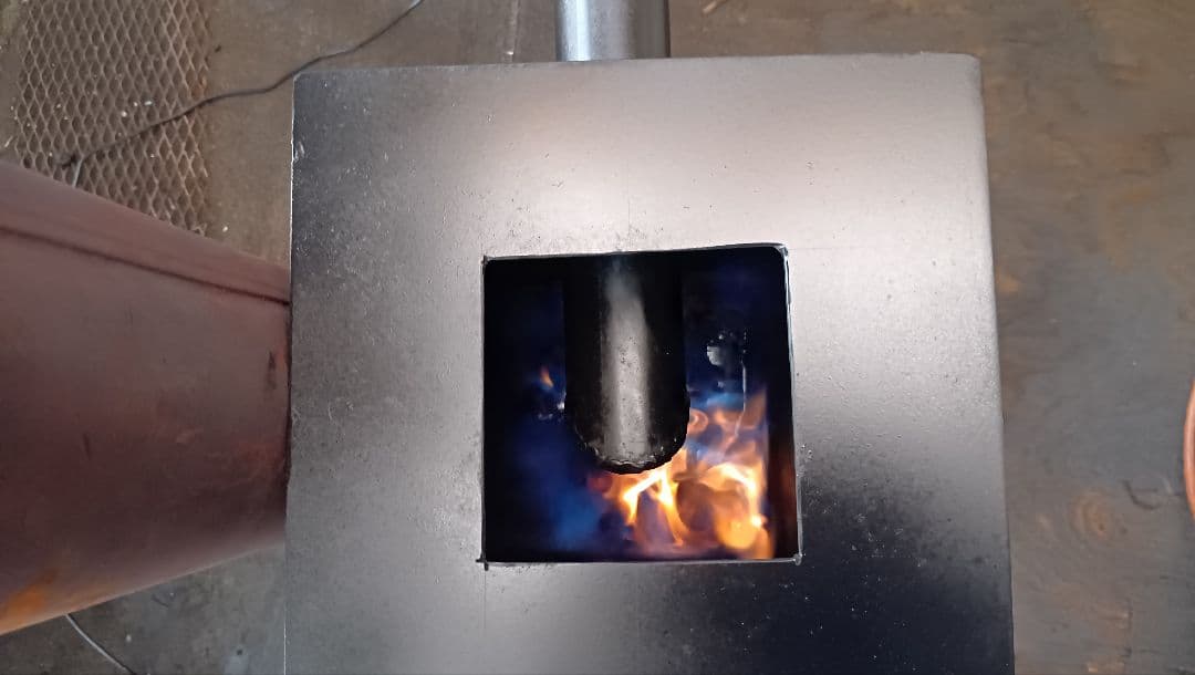 廃油ストーブ【ウォームファクトリーローコストバージョン】タンク無アースデザイン