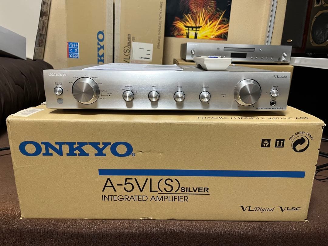 ONKYO A-5VL C-S5VL 外箱付きのセットです‼️