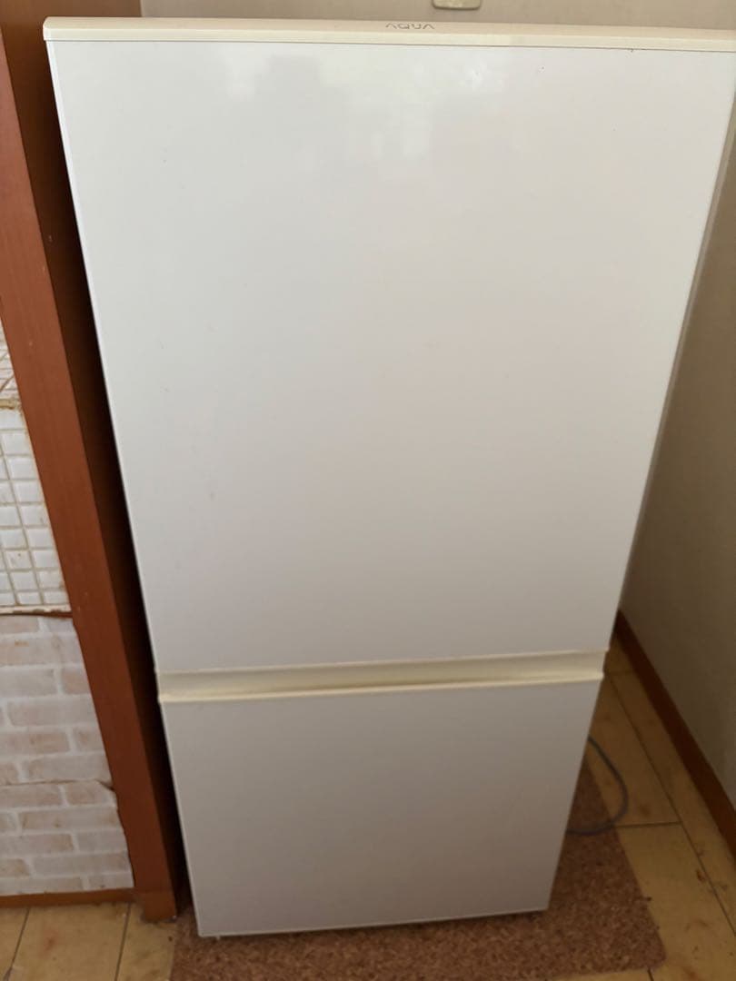 お買い得。AQUA 157L 冷蔵庫とトースターと珪藻土水切りセット、送料無料