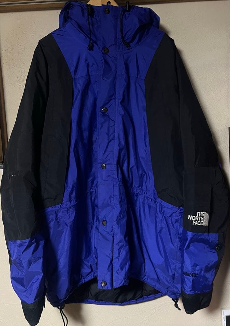 ノースフェイス　マウンテンダウンジャケット　マウンテンガイドジャケット　ブルー