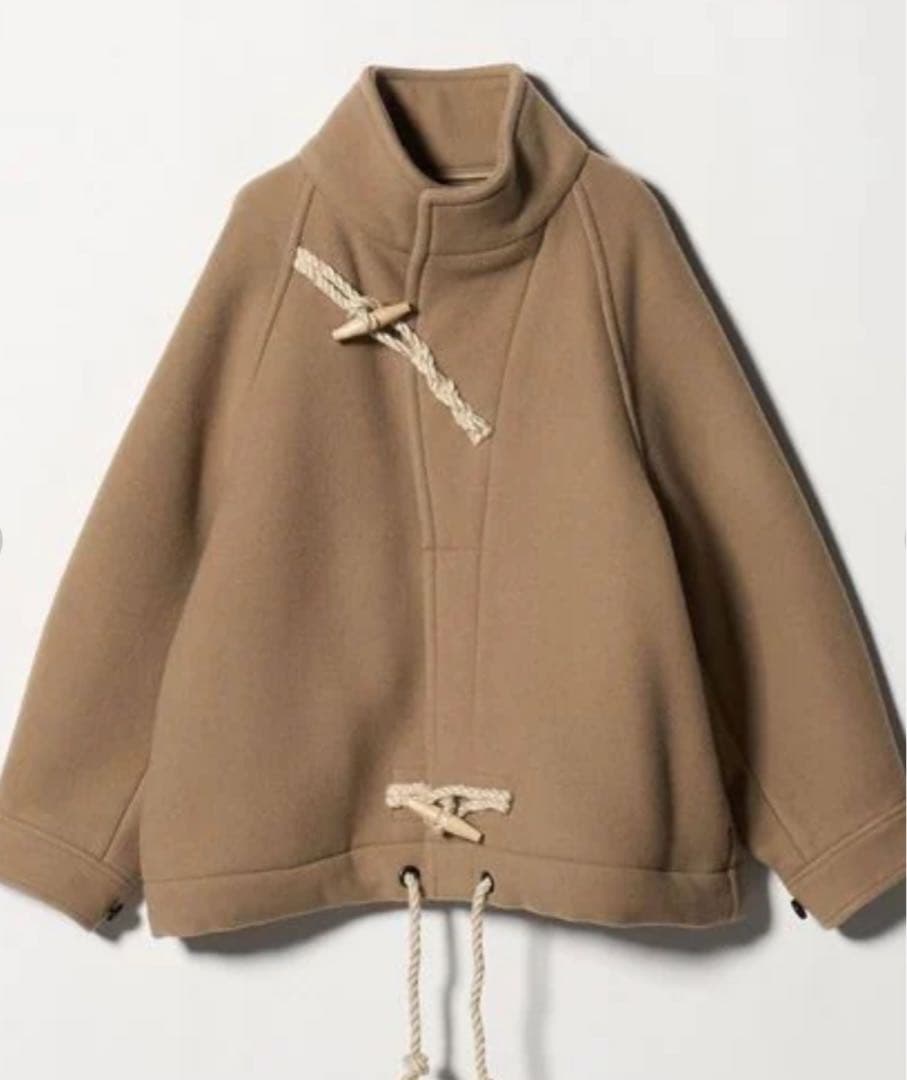 ジャケット・アウター summy06HYKE DOUBLE FACE DUFFLE JACKET