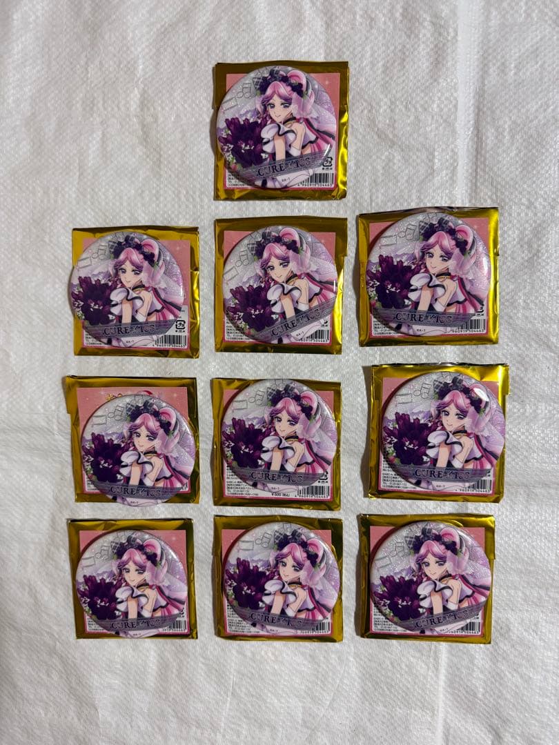 キミプリ感謝祭　キミとアイドルプリキュア感謝祭 缶バッジ　キュアキッス L