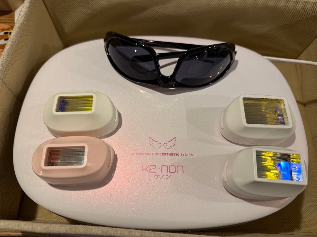 お正月限定価格＊KE-NON 脱毛器 カートリッジ4種類