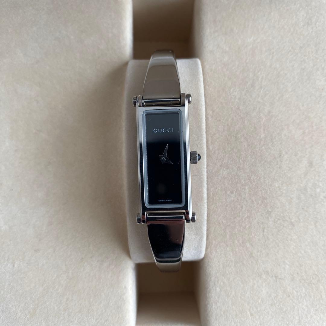 【美品】GUCCI 1500L バングル腕時計