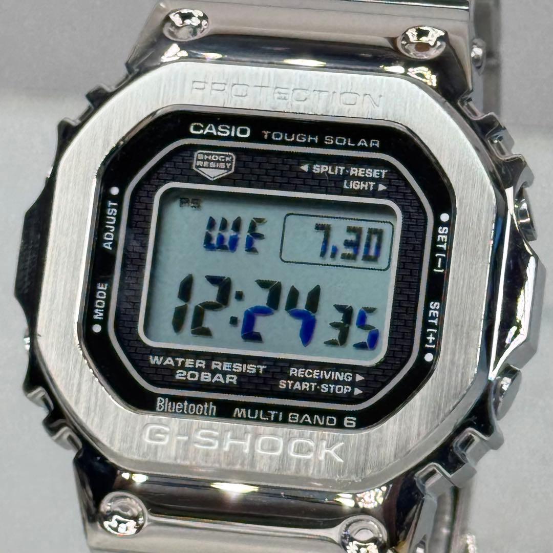 極美品 G-SHOCK GMW-B5000D Bluetoot電波ソーラー 稼働