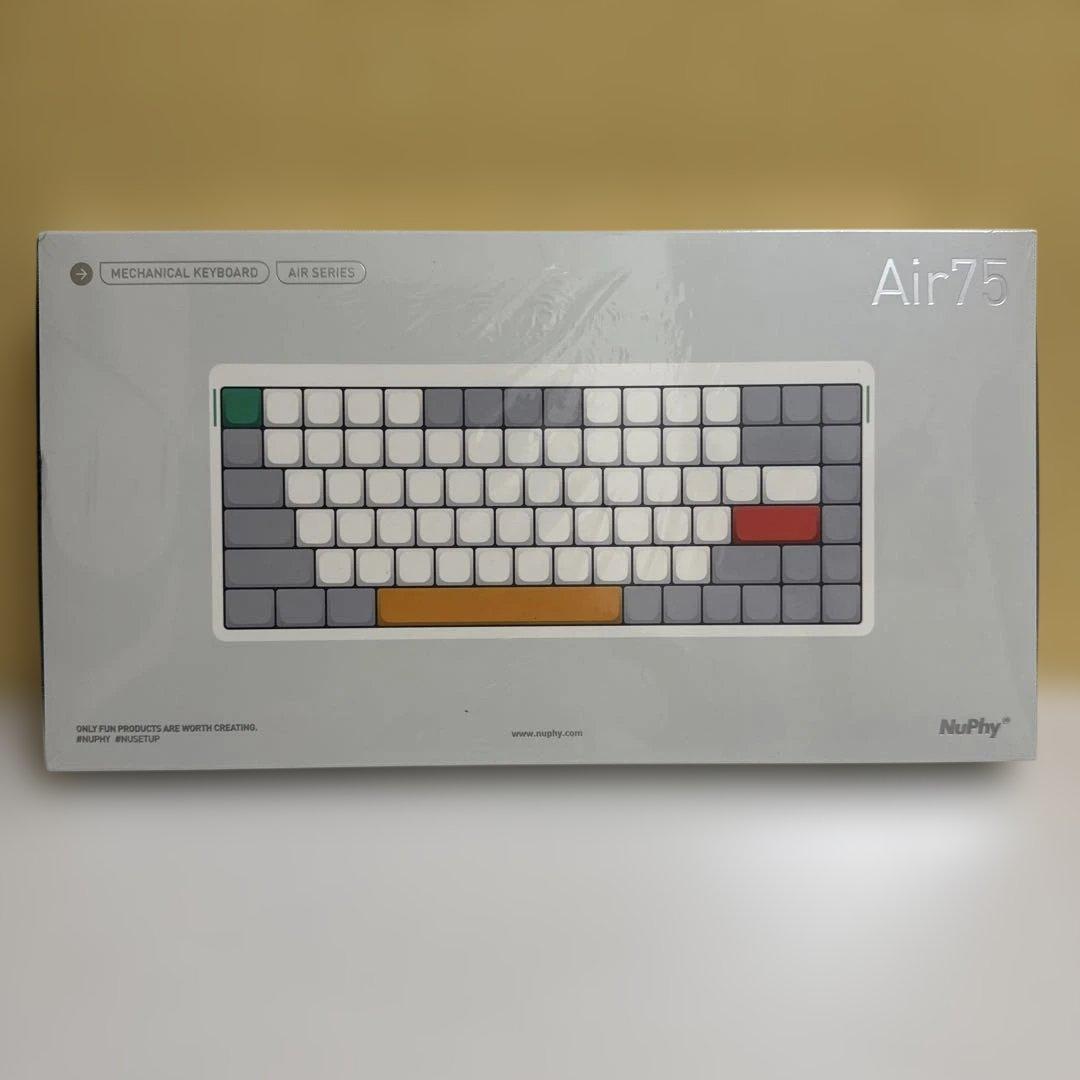 NuPhy Air75 v2 ワイヤレス ロープロファイル wisteria軸