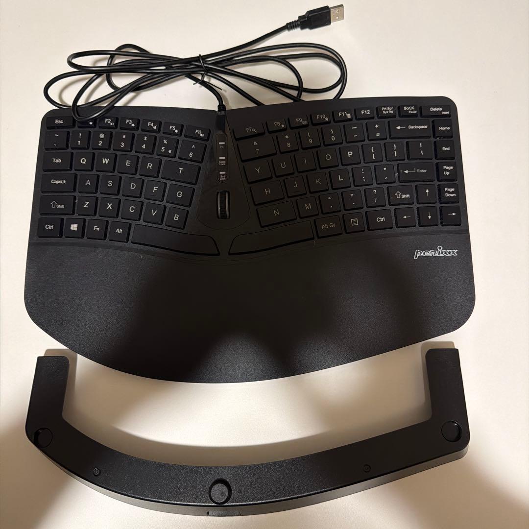 perixxエルゴノミクス USBキーボード 本体