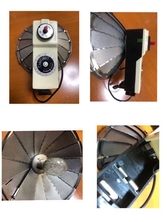 希少 ヴィンテージ 露出計 閃光電球 発光器 ストロボ　中古品　4点セット