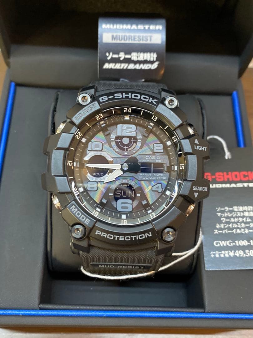 【未使用に近い極美品】G-SHOCK MUDMASTER GWG-100