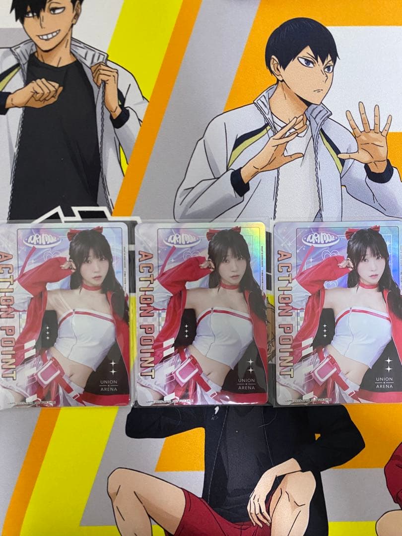 UNION ARENA 伊織もえAPカード 3枚セット