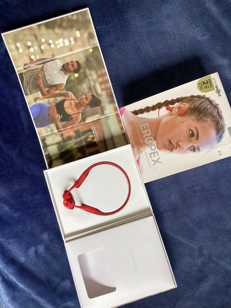 AFTERSHOKZ AEROPEX SOLAR RED 骨伝導イヤホン