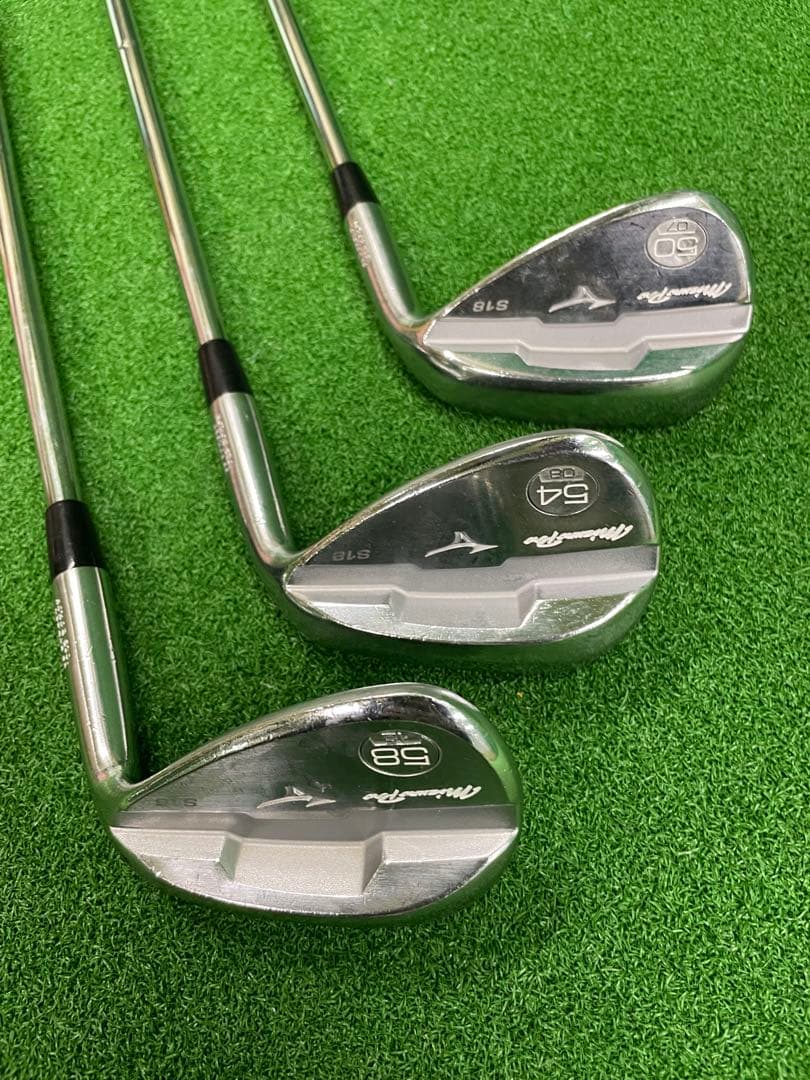 Mizuno ミズノプロS18ウェッジ 50° 54° 58° 3本セット