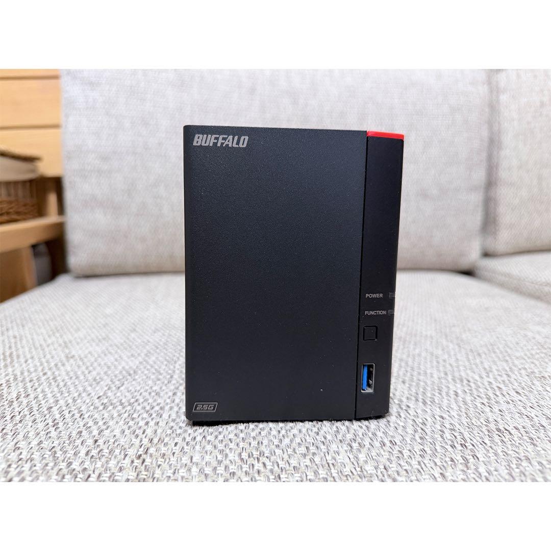 外付けハードディスク・ドライブ BUFFALO Link Station 4TB LS720D0402/N