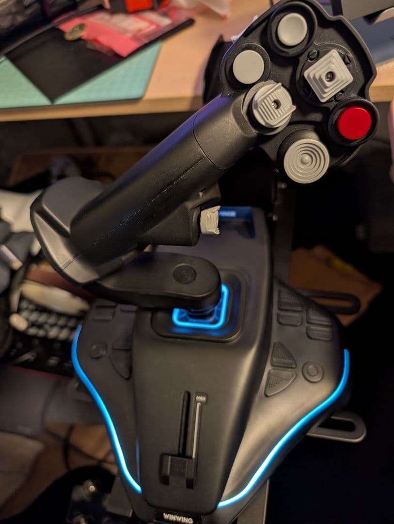 Winwing URSA MINOR HOSAS向けフライトスティック