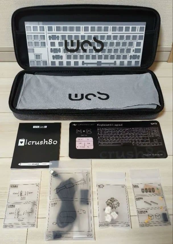 【ri】WOBKEY CRUSH 80 Black Pro 美品