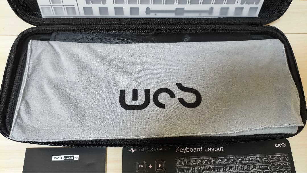 【ri】WOBKEY CRUSH 80 Black Pro 美品