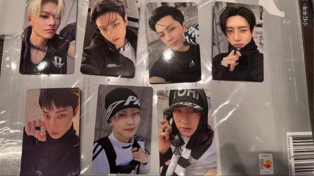 ENHYPEN 一直娛 yzy 5.0 7枚セツト 中華 中国限定