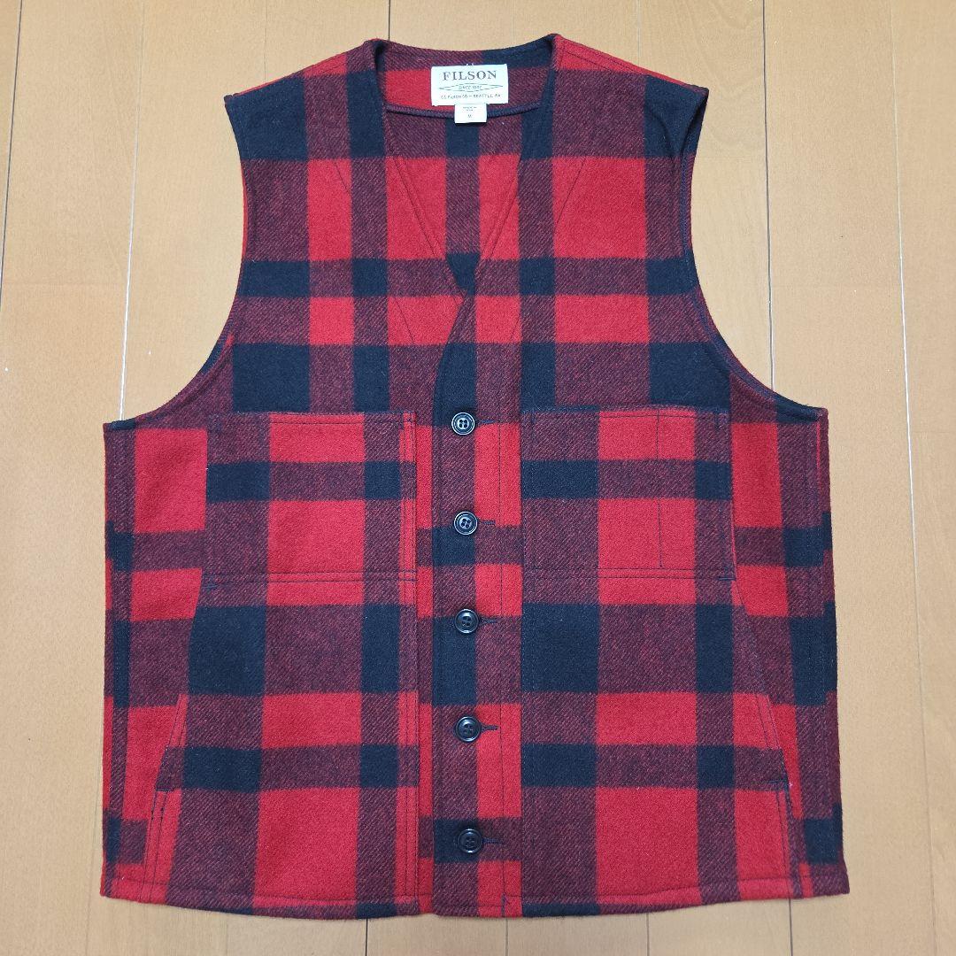 FILSON MACKINAW WOOL VEST Mサイズ　USA製　美品