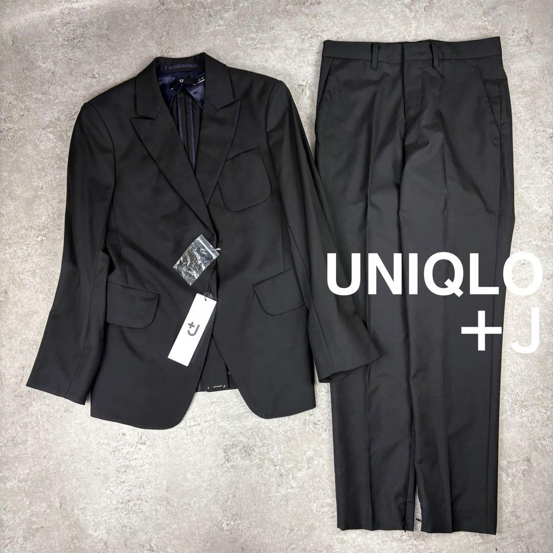 未使用　ユニクロ　UNIQLO プラスジェイ　+J カシミヤ　セットアップスーツ