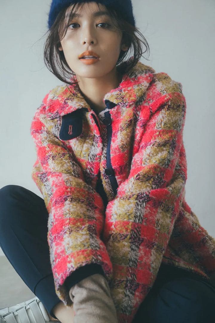 ルーニィ lounie ツイードジャケット