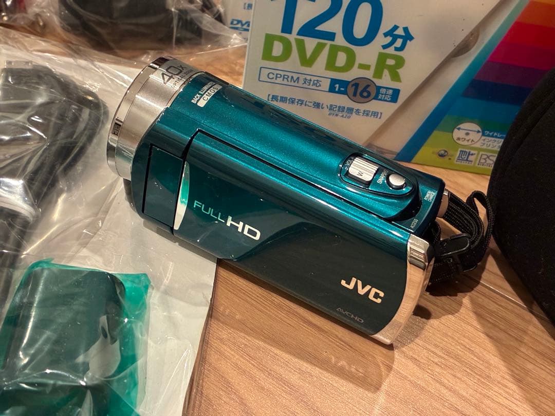 JVC Everio フルHD ビデオカメラ CU-BD5-G
