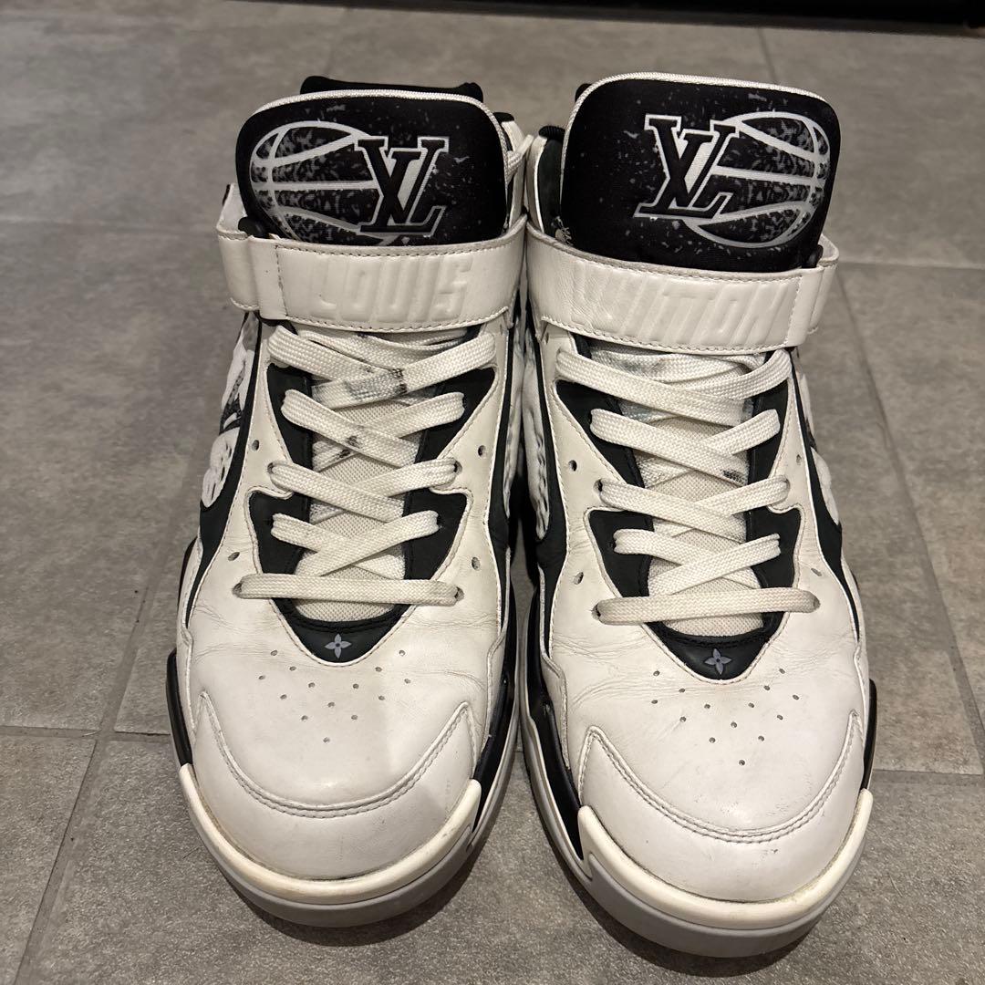 louis vuitton LVトレイナー2ライン　スニーカー　uk7.5