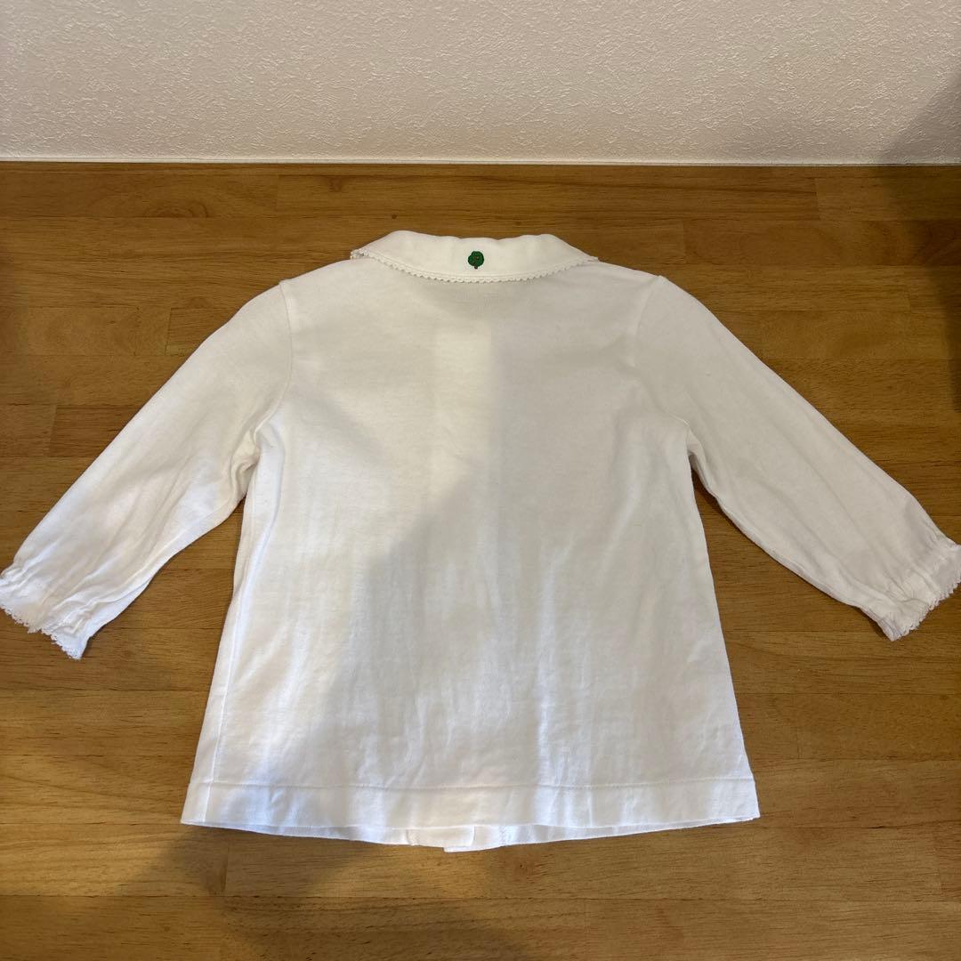 ファミリア　ジャンパースカート　ブラウス　80