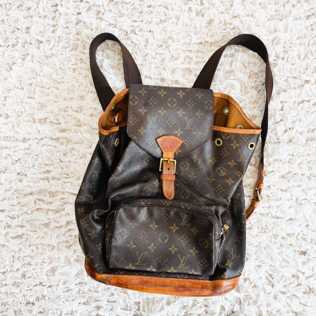 【訳あり】ルイヴィトンLouisVuitton モノグラムバックパック リュック