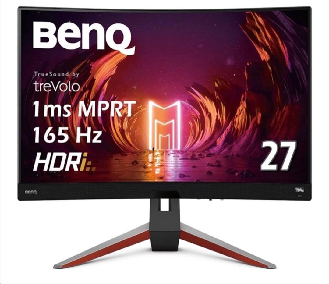 BenQ WQHD湾曲モニター EX2710R