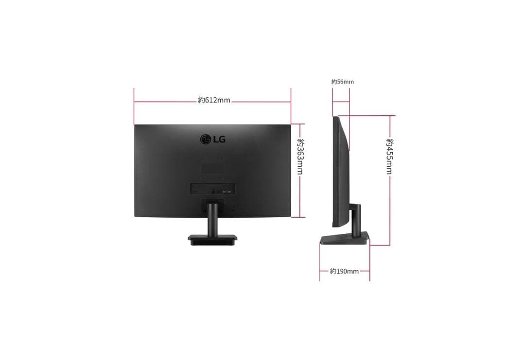 LGエレクトロニクス 27MP400-B 27型 IPS フルHDワイドモニター