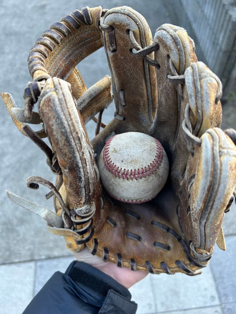 ミズノプロ硬式内野手用グローブ