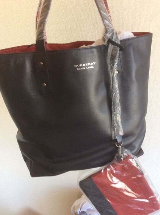 バーバリーブラックレーベル トートバッグ