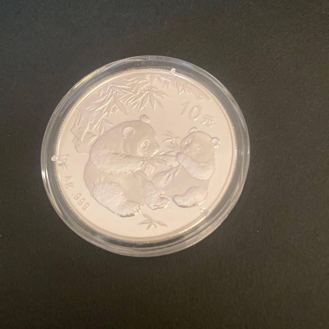 2006パンダ銀貨　10元中華人民共和国