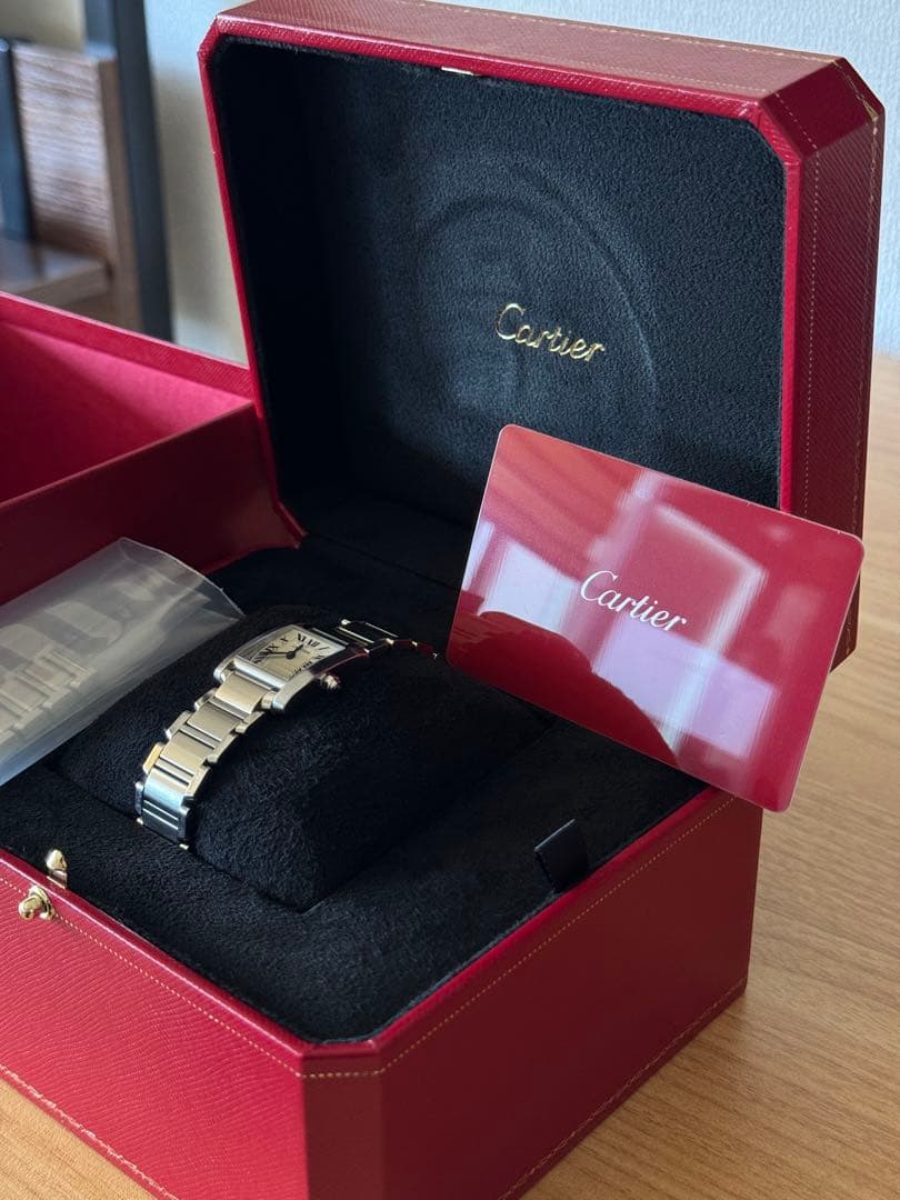 【Cartier（カルティエ）タンクフランセーズ SM クォーツ】