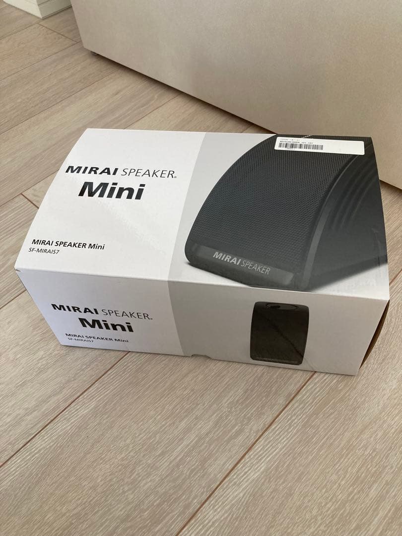 最新モデル　2026年1月購入　ミライスピーカーミニ　メーカー保証あり