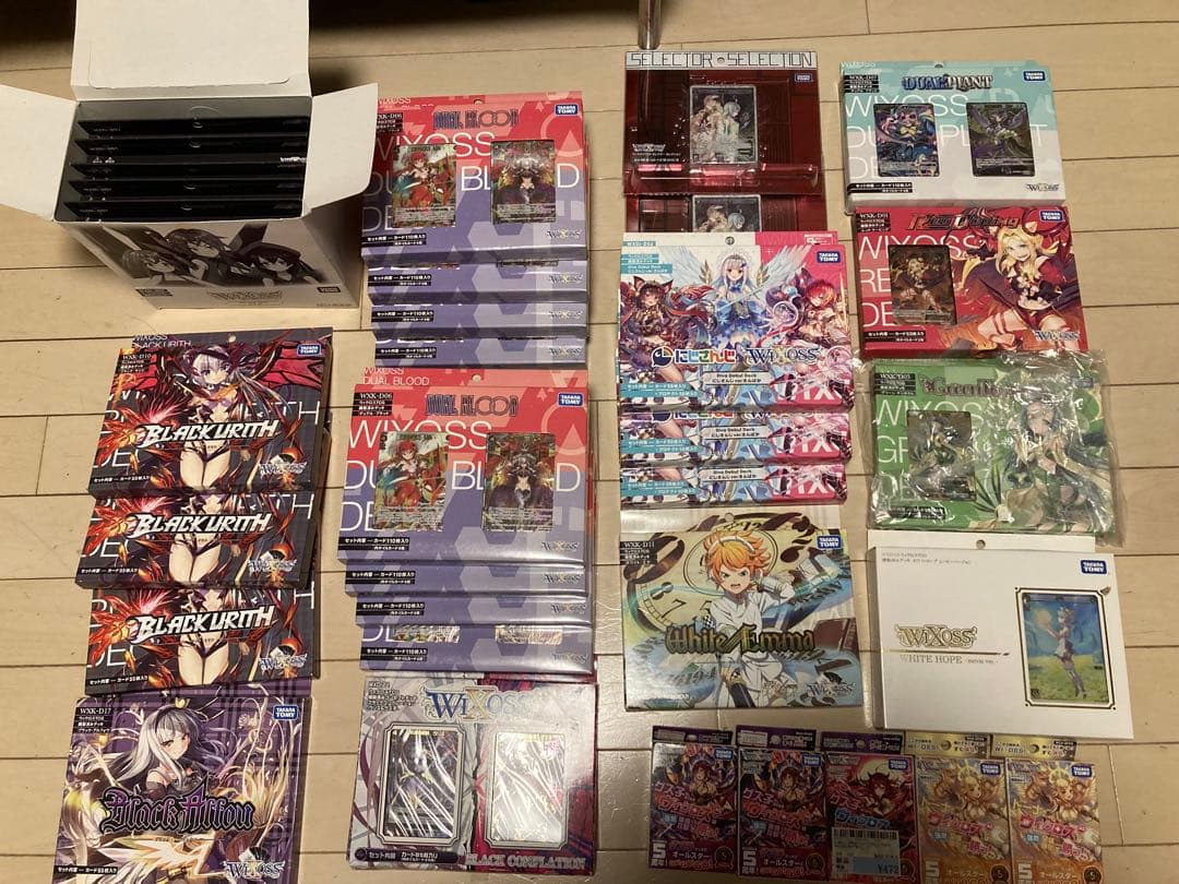 ウィクロス　スターター　構築済　まとめ　　wixoss