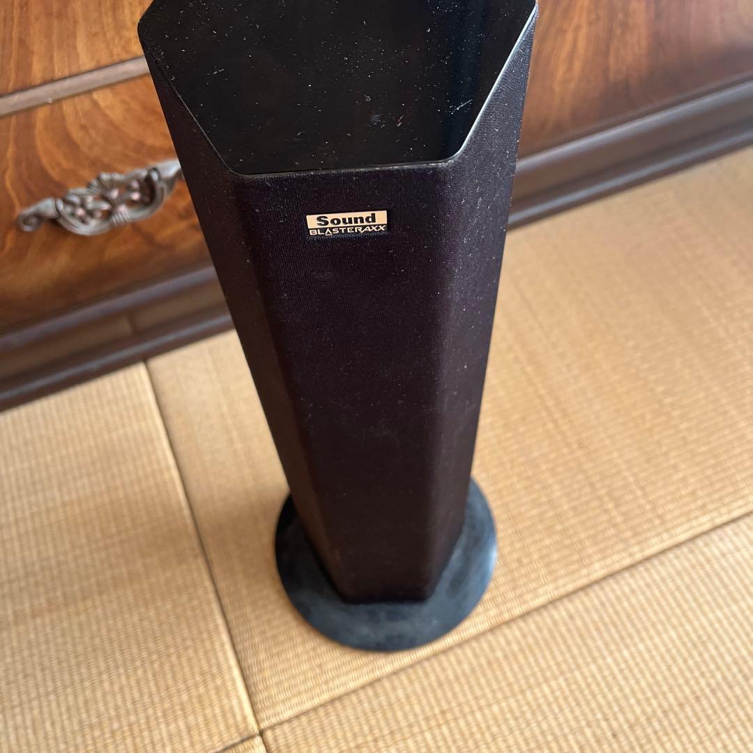 Sound 六角形スピーカースタンド 黒