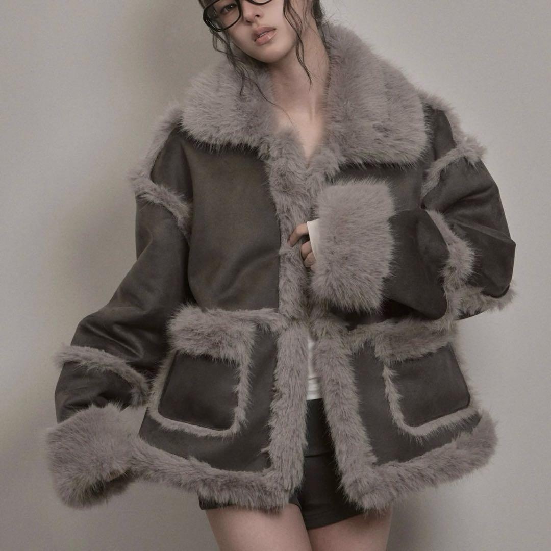 khakipoint アウター charcoal