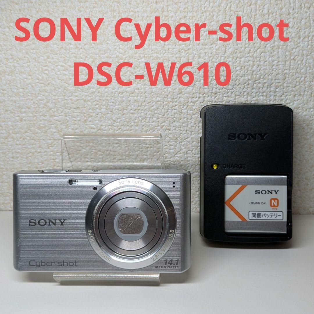 SONY デジタルカメラ Cyber-shot DSC-W610 シルバー