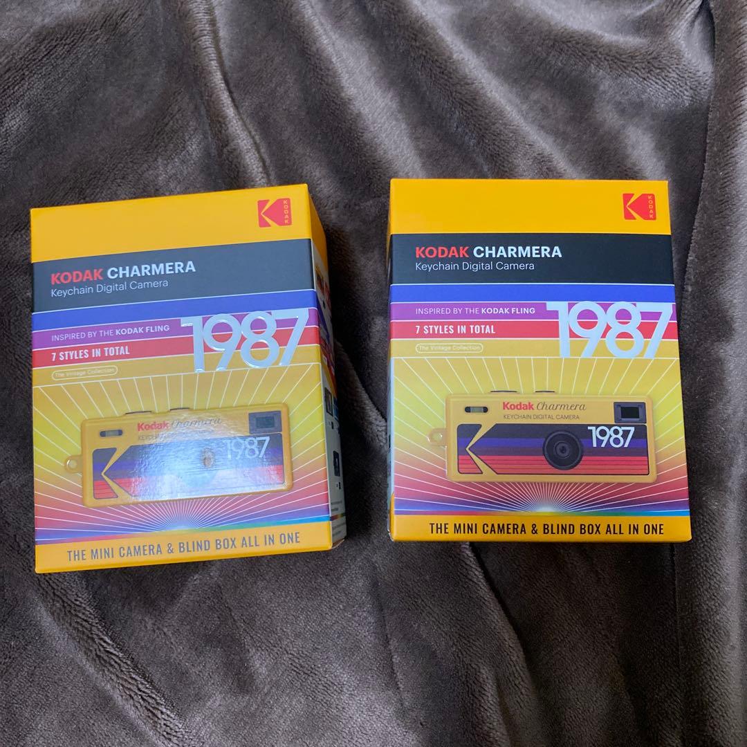 【未開封】 kodak charmera 2個セット デジタルカメラキーチェーン