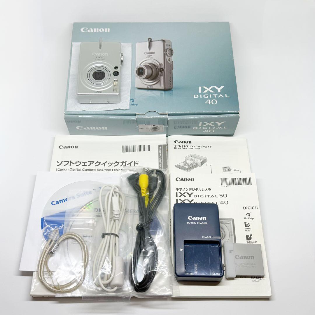 CANON IXY DIGITAL 40 キヤノン イクシ コンデジ