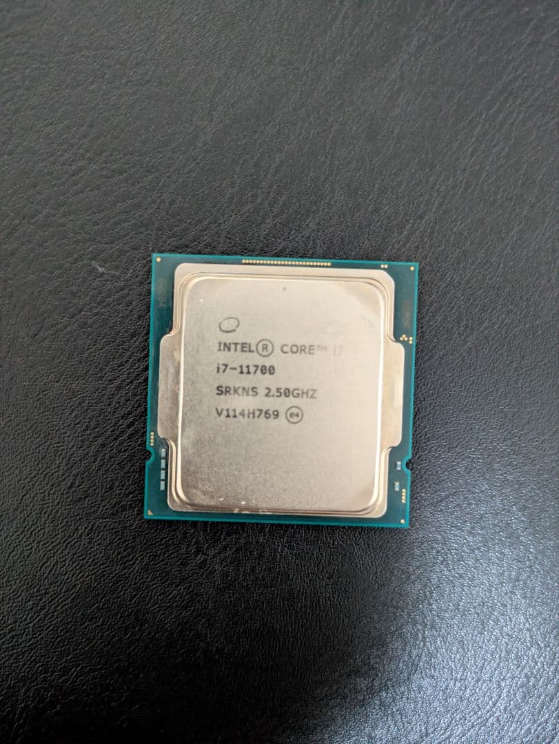 CPU Intel Core i7-11700 CPU 2.50GHz