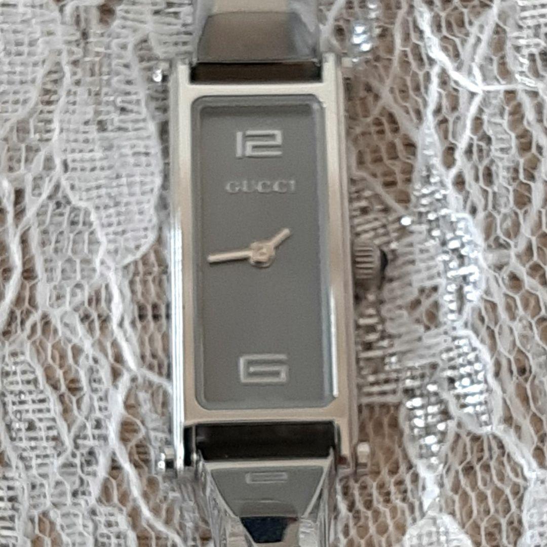 ✨新品電池☆稼働美品✨GUCCI 1500L バングルウォッチ MD156