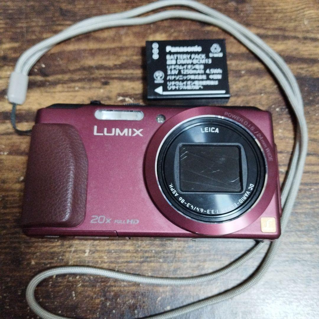 【値下げ！】LUMIX DMC-TZ40 レッド ※動作未確認