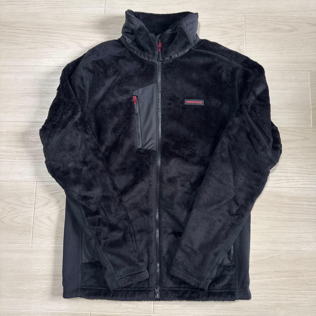 美品　ブリーフィングゴルフ　フリースジャケット