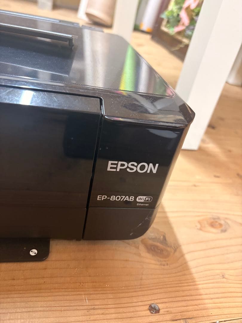 Epson 複合機 タッチパネル式　ジャンク品EP-807AB